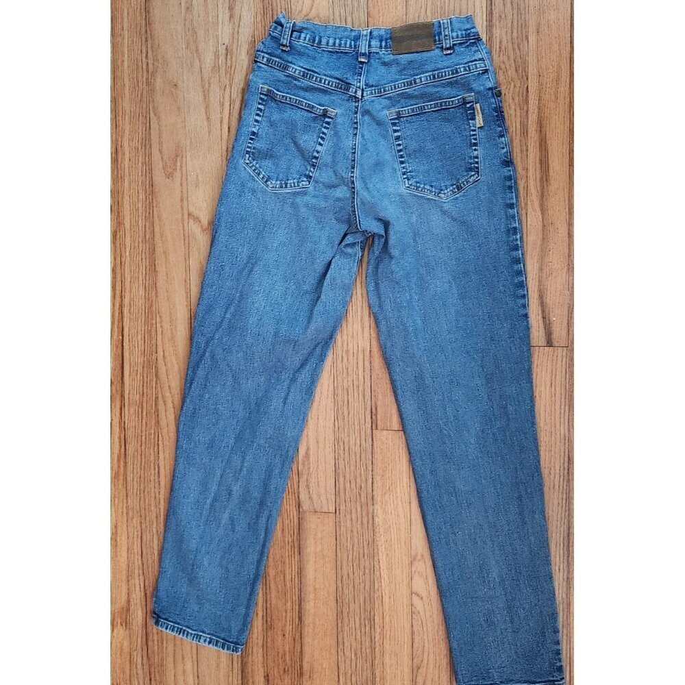 Coldwater Creek Jeans Straight Leg High Rise Medium Wash Denim Sz 6 Mom Flex Vtg - Picture 7 of 9